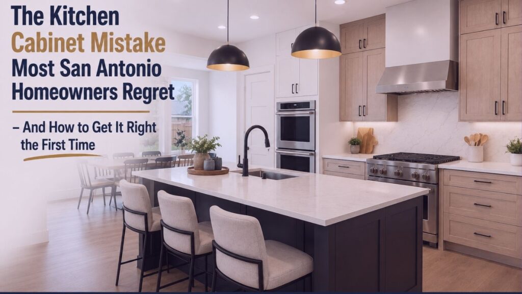 The kitchen cabinet mistake most San Antonio homeowners regret