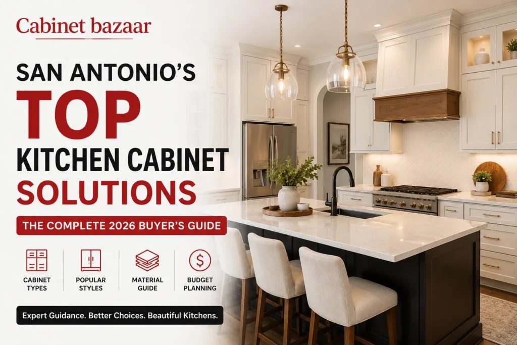 San Antonio's top kitchen cabinet solutions