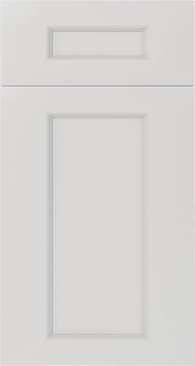 Double Dove White kitchen cabinet door by Cabinet Bazaar