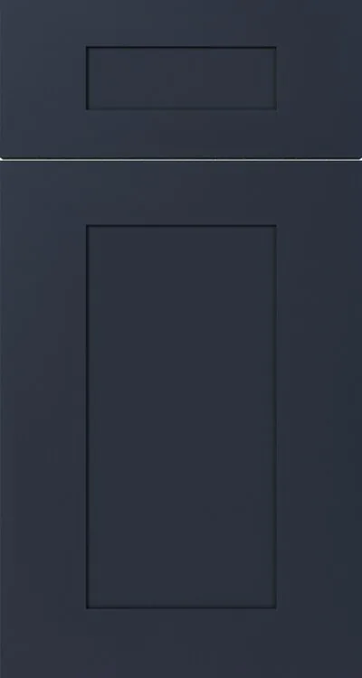 Navy Blue kitchen cabinet door by Cabinet Bazaar