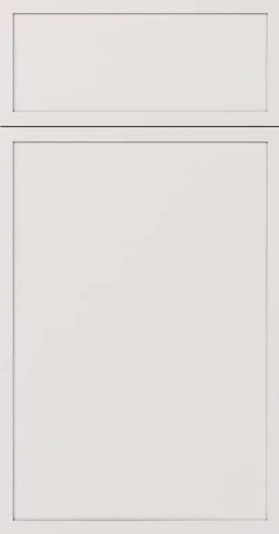 Slim Dove White kitchen cabinet door by Cabinet Bazaar