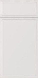 Slim Shaker cabinet door finish by Cabinet Bazaar