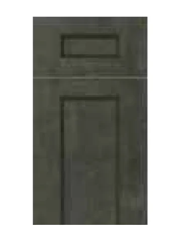 Double Smokey Gray cabinet door