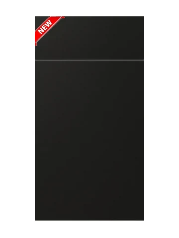 Matt Black cabinet door sample