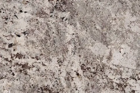 Alaska White granite countertop slab