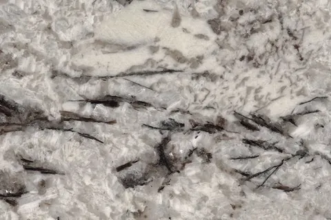 Delicatus White granite countertop slab