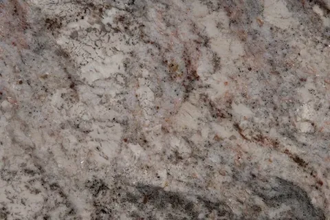 White Spring granite countertop slab