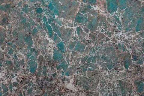 Amazonite quartzite countertop slab
